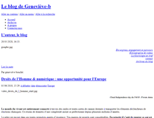 Tablet Screenshot of genevieve-b.fr